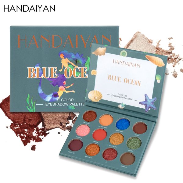 handaiyan baked eyeshadow palette 12 colors shimmer eye shadow powder waterproof dark red green metallic eyeshadow kit hf050
handaiyan baked eyeshadow palette 12 colors shimmer eye shadow powder waterproof dark red green metallic eyeshadow kit hf050