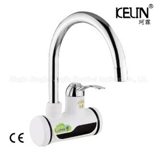 

electric tankless water heater with led digital display electric water faucet mixer kitchen heater wall mounted