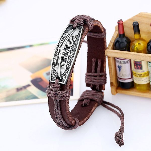 new feather of birds bracelets promotion jewelry genuine leather bracelets for women men for valentine's day ing, Golden;silver
new feather of birds bracelets promotion jewelry genuine leather bracelets for women men for valentine's day ing, Golden;silver