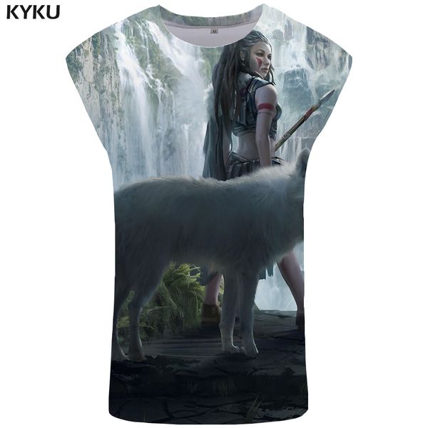 kyku brand wolf tank men white singlet beauty stringer vest undershirt mens bodybuilding sleeveless shirt man anime, White;black
kyku brand wolf tank men white singlet beauty stringer vest undershirt mens bodybuilding sleeveless shirt man anime, White;black