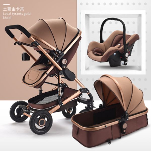 multifunctional 3 in 1 baby stroller aluminum alloy frame high landscape baby stroller ing
multifunctional 3 in 1 baby stroller aluminum alloy frame high landscape baby stroller ing
