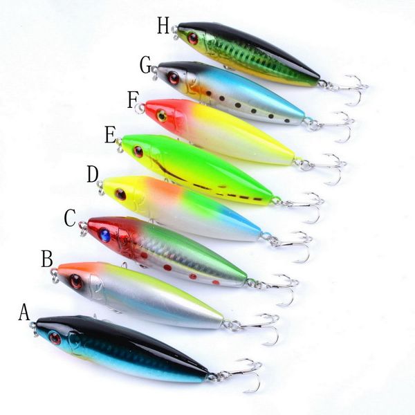 baits 8pcs ater lure isca artificial 3d eye pencil fishing lure 8cm 12g floating surface lures 6# fishing hook iscas de pesca
baits 8pcs ater lure isca artificial 3d eye pencil fishing lure 8cm 12g floating surface lures 6# fishing hook iscas de pesca