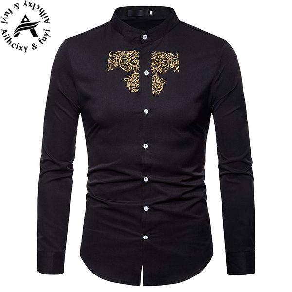 men shirt 2018 autumn new fashion flower printed long sleeve shirts men camisa male slim flower shirts vintage casual, White;black
men shirt 2018 autumn new fashion flower printed long sleeve shirts men camisa male slim flower shirts vintage casual, White;black