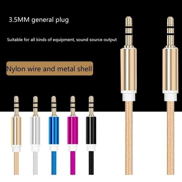 3.5mm male car aux auxiliary cord stereo audio cable for phone mp3 color random e354
3.5mm male car aux auxiliary cord stereo audio cable for phone mp3 color random e354