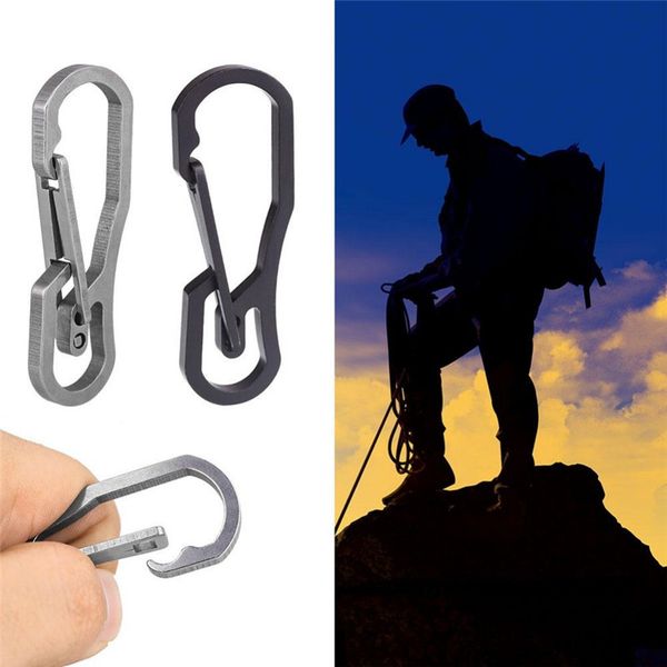 multi-function stainless steel key chain carabiner hook outdoor tools for hiking camping travel sport silver/black
multi-function stainless steel key chain carabiner hook outdoor tools for hiking camping travel sport silver/black