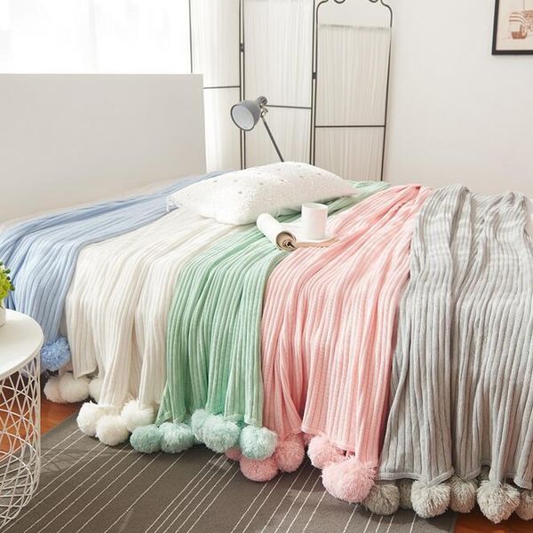 100x100cm/150x100cm milky white/pink/light green/skyblue/grey 100% cotton thread blanket wool ball knitted blanket knitted throw
100x100cm/150x100cm milky white/pink/light green/skyblue/grey 100% cotton thread blanket wool ball knitted blanket knitted throw