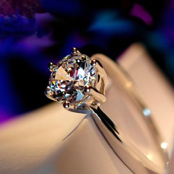 brand jewelry solitaire 6mm stone 5a zircon stone 925 sterling silver engagement wedding band ring for women us sz 4-10 gift, Slivery;golden
brand jewelry solitaire 6mm stone 5a zircon stone 925 sterling silver engagement wedding band ring for women us sz 4-10 gift, Slivery;golden
