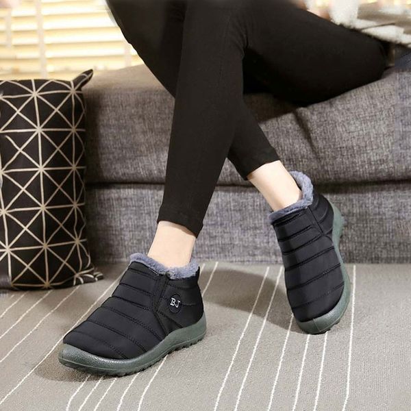 bota feminina women winter boots women waterproof ankle boots warm winter shoes snow 2018, Black
bota feminina women winter boots women waterproof ankle boots warm winter shoes snow 2018, Black