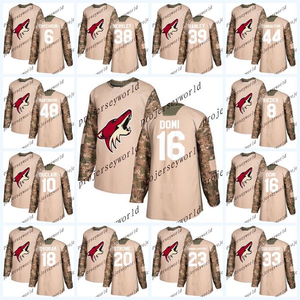 16 Max Domi 2018 Camo Veterans Day Arizona Coyotes 18 Christian Dvorak 20 Dylan Strome 1 Hunter Miska 23 Oliver Ekman-Larsson Hockey jerseys
16 Max Domi 2018 Camo Veterans Day Arizona Coyotes 18 Christian Dvorak 20 Dylan Strome 1 Hunter Miska 23 Oliver Ekman-Larsson Hockey jerseys