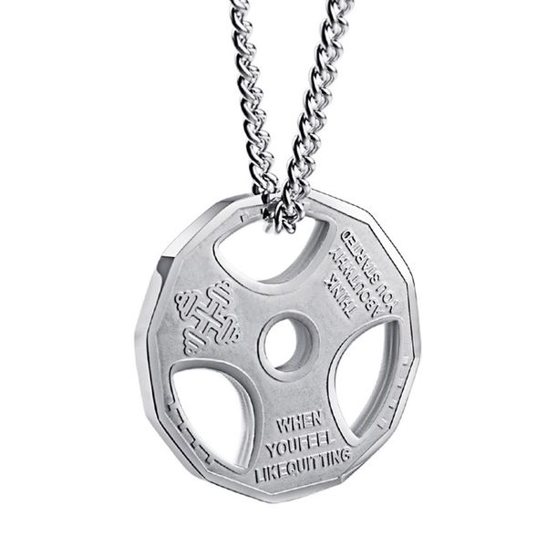 Fa hion dumbbell bodybuilding weight lifting pendant necklace men women jewelry gift cx17
Fa hion dumbbell bodybuilding weight lifting pendant necklace men women jewelry gift cx17