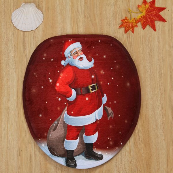bathroom festival 3 pcs christmas santa claus pattern toilet seat cover toilet seat cover bath mat holder for bathroom
bathroom festival 3 pcs christmas santa claus pattern toilet seat cover toilet seat cover bath mat holder for bathroom