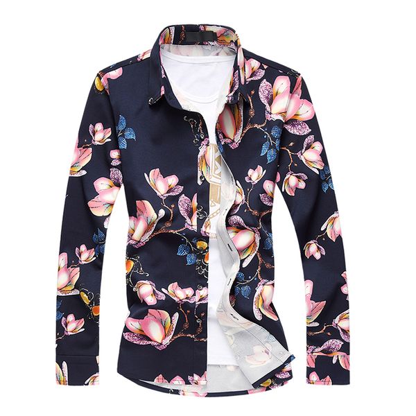 couldstyle 2017 spring autumn male shirts new fashion mens shirts long sleeve floral slim fit flower printed shirt plus size 7xl, White;black
couldstyle 2017 spring autumn male shirts new fashion mens shirts long sleeve floral slim fit flower printed shirt plus size 7xl, White;black