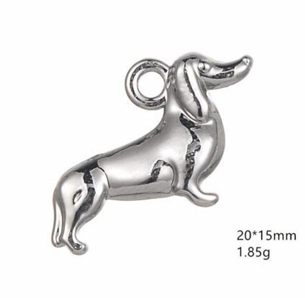 2021new antique silver plated animal dog pet dachshund pendant charms for diy jewelry making, Bronze;silver
2021new antique silver plated animal dog pet dachshund pendant charms for diy jewelry making, Bronze;silver
