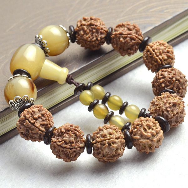 buddhist tibetan natural bodhi seed bracelet buddha charm bangle jewelry prayer bead mala bracelet fashion accessories bangles, Golden;silver
buddhist tibetan natural bodhi seed bracelet buddha charm bangle jewelry prayer bead mala bracelet fashion accessories bangles, Golden;silver