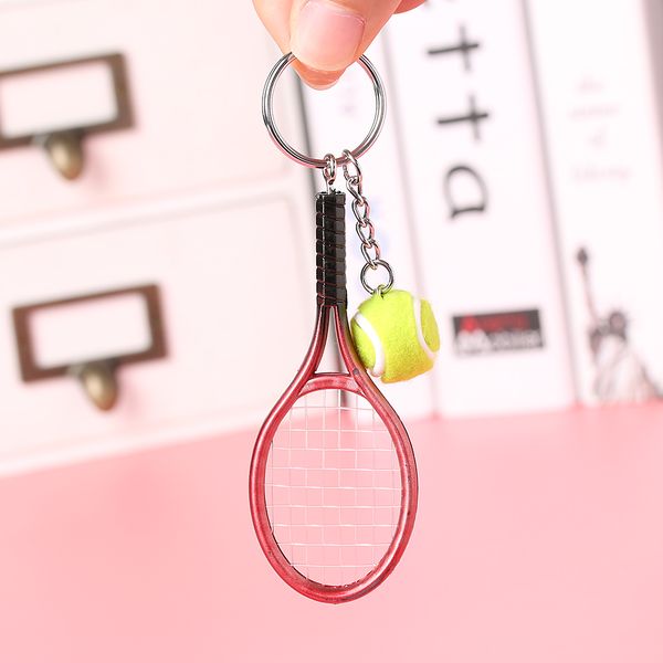 Fashion Cute Keychain Key Ring Mini Tennis Racket Sport Charm Tennis Ball Key Chain Car Bag Pendant Keyring Gift
Fashion Cute Keychain Key Ring Mini Tennis Racket Sport Charm Tennis Ball Key Chain Car Bag Pendant Keyring Gift