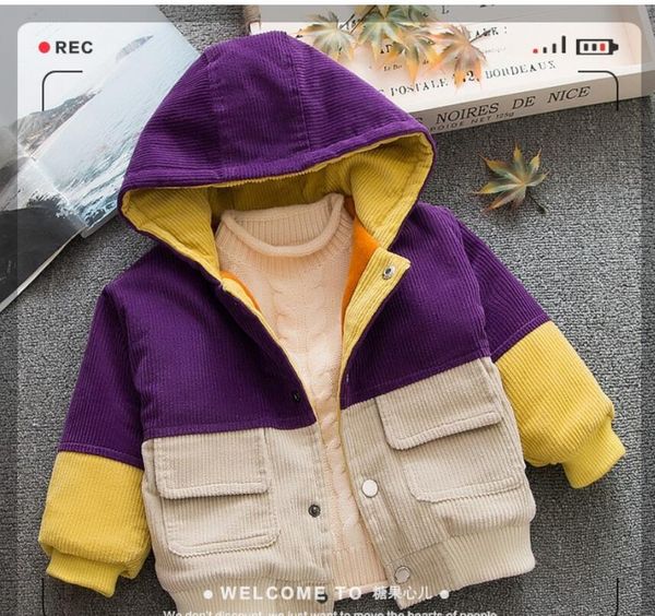 children winter outdoor fleece jackets for boys clothing hooded warm outerwear windbreaker baby kids thicken coats color block, Blue;gray
children winter outdoor fleece jackets for boys clothing hooded warm outerwear windbreaker baby kids thicken coats color block, Blue;gray