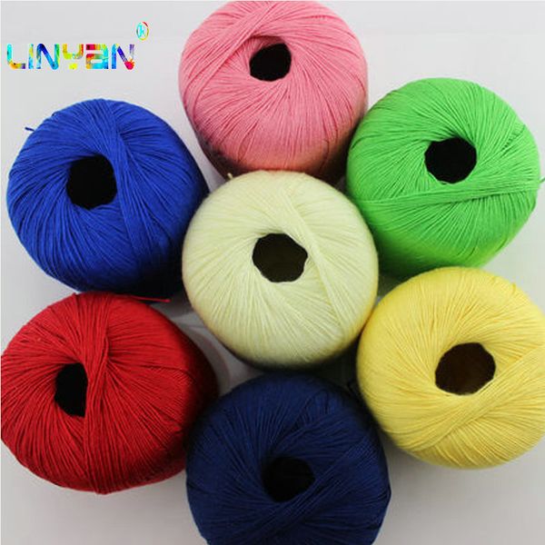 5 pieces*50g yarn for knitting linha de croche silk thread for weaving thread to knit needle knitting cotton hand made linen t4, Black;white
5 pieces*50g yarn for knitting linha de croche silk thread for weaving thread to knit needle knitting cotton hand made linen t4, Black;white