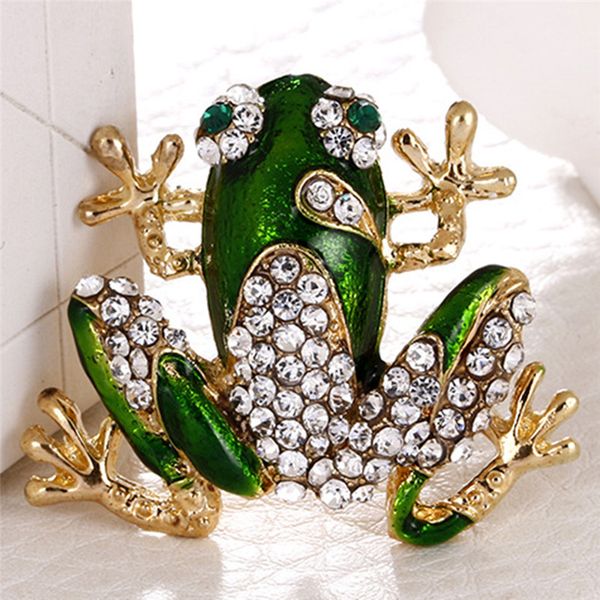 enamel brooch pin crystal esmalte green frog brooches animal ouro joyas fashion mujer sweater bjoux clip pins, Gray
enamel brooch pin crystal esmalte green frog brooches animal ouro joyas fashion mujer sweater bjoux clip pins, Gray