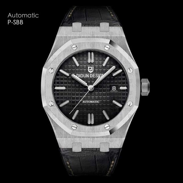 DIDUN Men Watches Top Brand Luxury Mechanical Automatic Watch Male Fashion Business Watch 30m waterproof Leatherstrap Wristwatch
DIDUN Men Watches Top Brand Luxury Mechanical Automatic Watch Male Fashion Business Watch 30m waterproof Leatherstrap Wristwatch