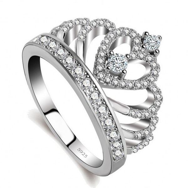 lovers crown ring 3a zircon cz 925 sterling silver filled engagement wedding band ring for women men, Golden;silver
lovers crown ring 3a zircon cz 925 sterling silver filled engagement wedding band ring for women men, Golden;silver