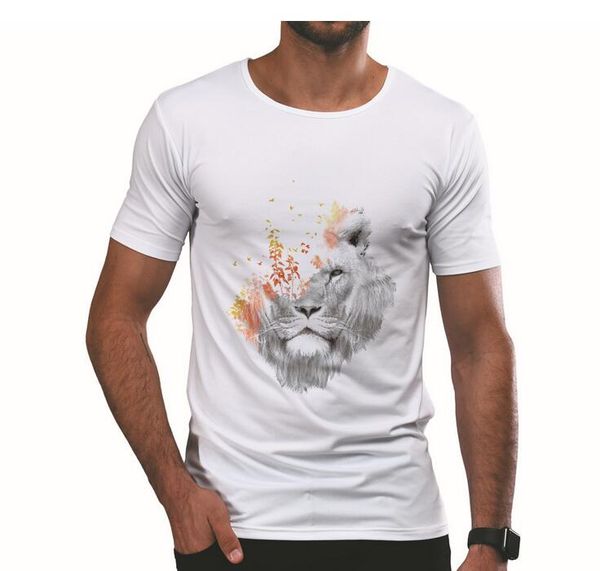 2018 men lion sleeve neck summer shirt crew shirts anti-shrink t head short tshirt simple t modal printing sale ublvw
2018 men lion sleeve neck summer shirt crew shirts anti-shrink t head short tshirt simple t modal printing sale ublvw