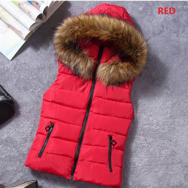 zogaa 2018 winter new brand women's hooded coat cotton-padded vest fur collar hooded winter coat for woman outerwear vest, Black;white
zogaa 2018 winter new brand women's hooded coat cotton-padded vest fur collar hooded winter coat for woman outerwear vest, Black;white
