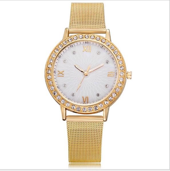 Наручные часы Simple Casual Fashion Diamond с металлической сеткой и алмазной стрелкой
Наручные часы Simple Casual Fashion Diamond с металлической сеткой и алмазной стрелкой