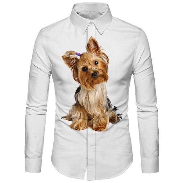 cloudstyle pug-dog poodle slim mens shirt casual animal masculina chemise homme camisa doggie social male shirts long sleeve top, White;black
cloudstyle pug-dog poodle slim mens shirt casual animal masculina chemise homme camisa doggie social male shirts long sleeve top, White;black