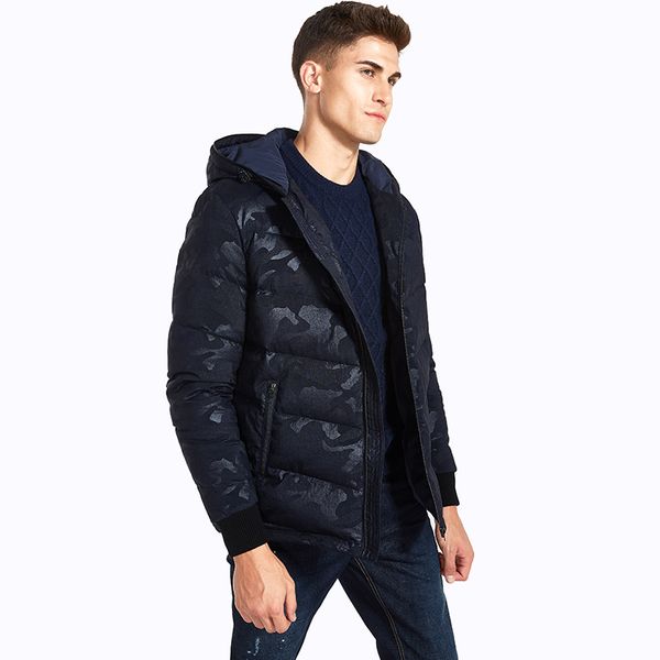 markless camouflage men winter coats brand clothing casual 90% white duck down jackets men rib sleeve outwear, Black
markless camouflage men winter coats brand clothing casual 90% white duck down jackets men rib sleeve outwear, Black