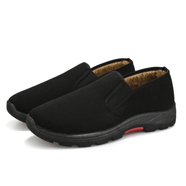 2018 new men's winter shoes middle-aged fur warm snow boots men non-slip wear-resistant casual shoes winter boots for men, Black
2018 new men's winter shoes middle-aged fur warm snow boots men non-slip wear-resistant casual shoes winter boots for men, Black