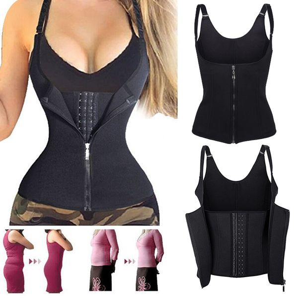 adjustable shoulder strap waist support vest corset women zipper body shaper waist cincher weight loss slimming shapewear j1104
adjustable shoulder strap waist support vest corset women zipper body shaper waist cincher weight loss slimming shapewear j1104