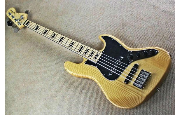 factory wholesale gyjb-5019 original wood color solid ash body with black plate 5 strings jazz bass guitar, ing
factory wholesale gyjb-5019 original wood color solid ash body with black plate 5 strings jazz bass guitar, ing