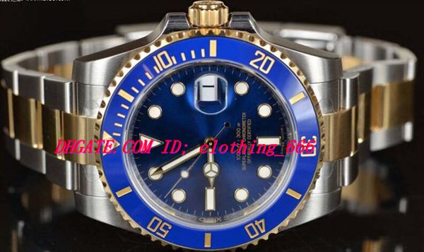 luxury watches 40mm 116613 blue ceramic gold steel unworn stainless steel bracelet automatic fashion men's watch, Slivery;brown
luxury watches 40mm 116613 blue ceramic gold steel unworn stainless steel bracelet automatic fashion men's watch, Slivery;brown