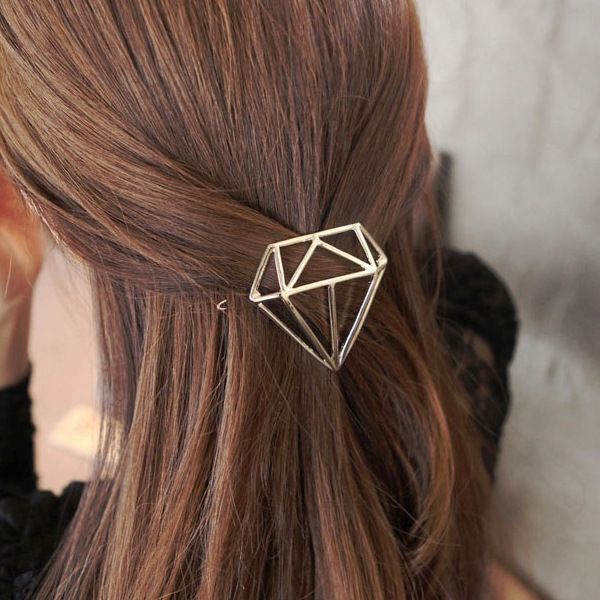 creative openwork alloy diamond shape hair accessory simple fashion frog buckle clip hairpin wholesale, Golden;silver
creative openwork alloy diamond shape hair accessory simple fashion frog buckle clip hairpin wholesale, Golden;silver