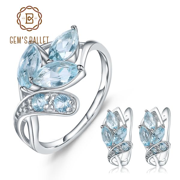 gem's ballet leaf shape natural sky blue z jewelry set 925 sterling silver earrings ring set for women wedding fine jewelry, Black
gem's ballet leaf shape natural sky blue z jewelry set 925 sterling silver earrings ring set for women wedding fine jewelry, Black