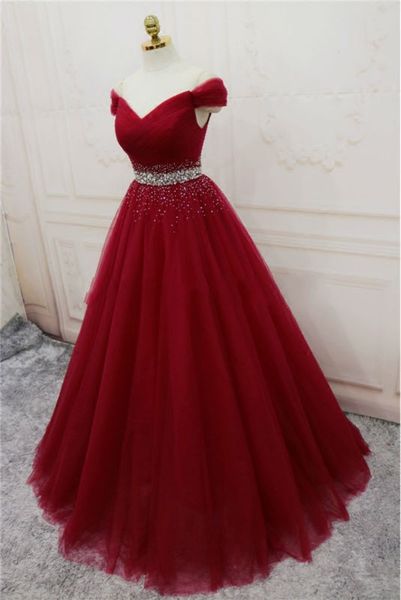 2018 tulle evening dress vestido longo fashion v-neck off-shoulder crystal waist lace-up celebrity formal celebrity dresses bq47, Black;red
2018 tulle evening dress vestido longo fashion v-neck off-shoulder crystal waist lace-up celebrity formal celebrity dresses bq47, Black;red