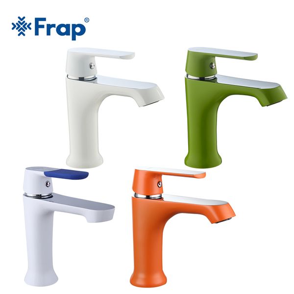 

frap basin faucet green white orange seckill sale follow frap official store bathroom faucet f1031/32/33/34