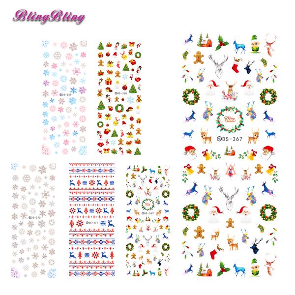 blingbling christmas nail art sticker set water transfer decals snowflake xmas nail wrap tips manicure decoration for nails, Black
blingbling christmas nail art sticker set water transfer decals snowflake xmas nail wrap tips manicure decoration for nails, Black