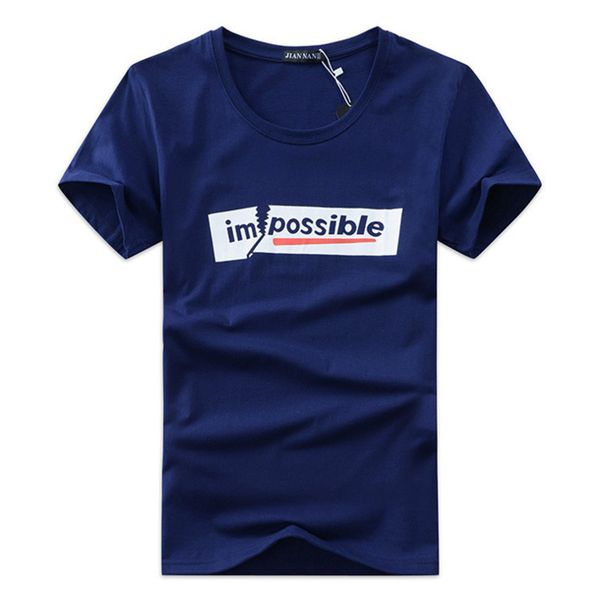 t shirt men summer funny tshirt punk hipster impossible letter printing t-shirt casual short sleeve tees shirts homme, White;black
t shirt men summer funny tshirt punk hipster impossible letter printing t-shirt casual short sleeve tees shirts homme, White;black