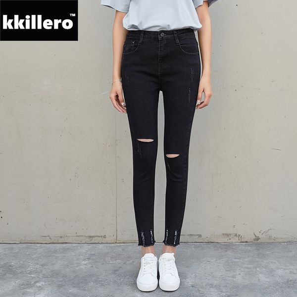 super skinny ankle length jeans in stretch denim slim fit jeans for women 2018 denim pants woman regular ripped size 25~34, Blue
super skinny ankle length jeans in stretch denim slim fit jeans for women 2018 denim pants woman regular ripped size 25~34, Blue