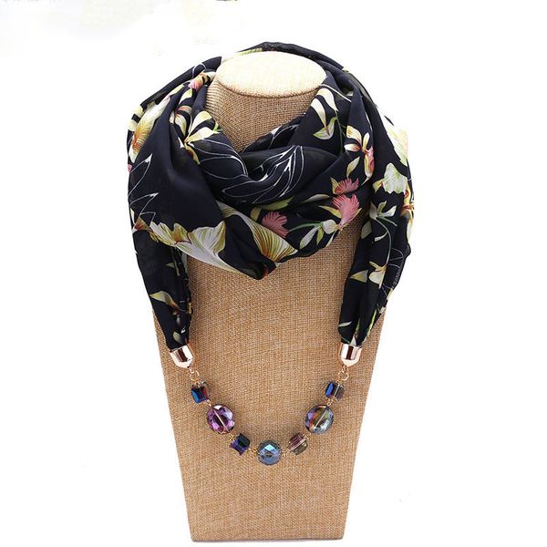 decorative jewelry scarf chiffon necklace resin beads pendant women scarf fresh spring/autumn head scarves, Blue;gray
decorative jewelry scarf chiffon necklace resin beads pendant women scarf fresh spring/autumn head scarves, Blue;gray