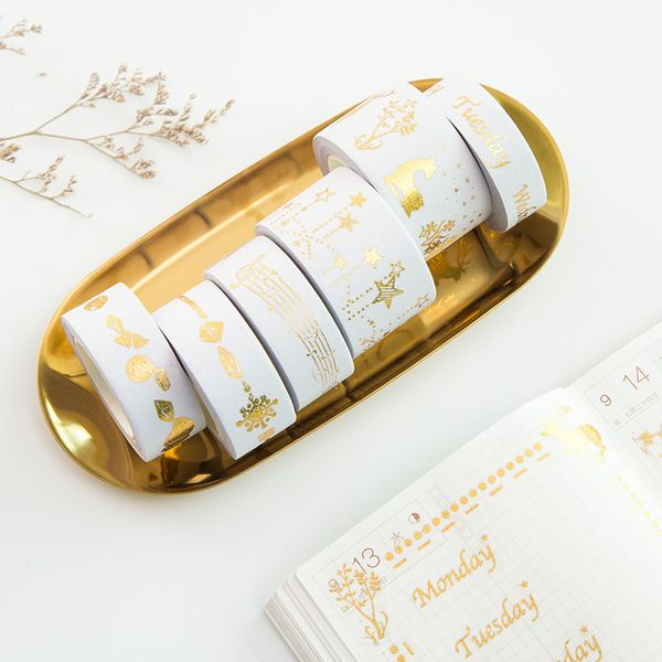 gold foil washi tape adhesive scrapbooking christmas party elk decoration tape kawaii p maskingtape 2016
gold foil washi tape adhesive scrapbooking christmas party elk decoration tape kawaii p maskingtape 2016