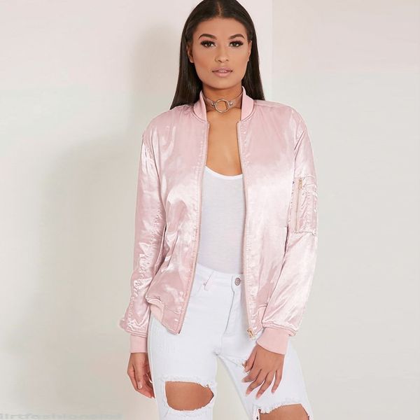 fashion bomber jacket women long sleeve basic coats casual thin slim outerwear short jackets women 2018 global shopping, Black;brown
fashion bomber jacket women long sleeve basic coats casual thin slim outerwear short jackets women 2018 global shopping, Black;brown