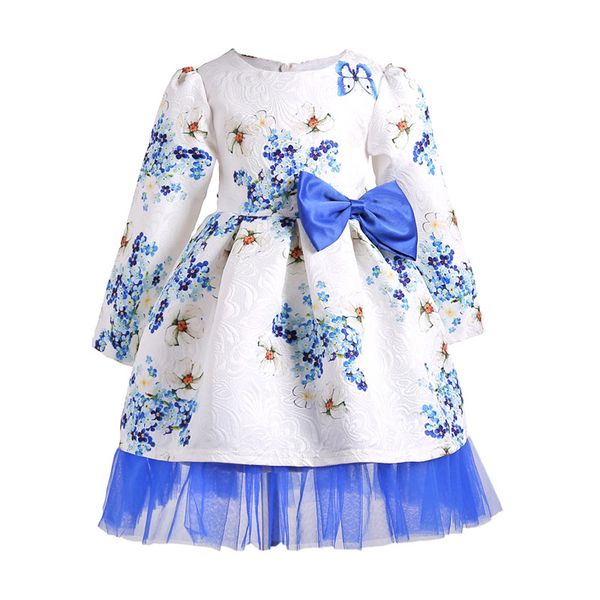 elegant girl formal dress noble floral european style bowtie princess dress for 3-10years girls kids children party dinner performance dress, Red;yellow
elegant girl formal dress noble floral european style bowtie princess dress for 3-10years girls kids children party dinner performance dress, Red;yellow