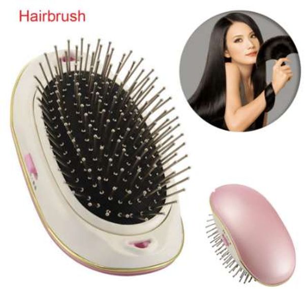 new portable electric ionic hairbrush takeout mini small hair magic beauty brush comb massage home travel using, Silver
new portable electric ionic hairbrush takeout mini small hair magic beauty brush comb massage home travel using, Silver