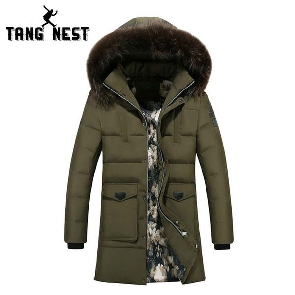 tangnest men warm parka 2018 hat detachable men's long parka big pockets male winter coat mwm1416, Black
tangnest men warm parka 2018 hat detachable men's long parka big pockets male winter coat mwm1416, Black