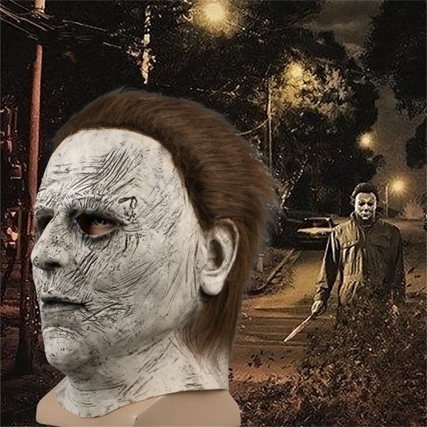 2019 grade 100% latex horror movie halloween michael myers mask party masquerade cosplay latex myers masks full head mask
2019 grade 100% latex horror movie halloween michael myers mask party masquerade cosplay latex myers masks full head mask