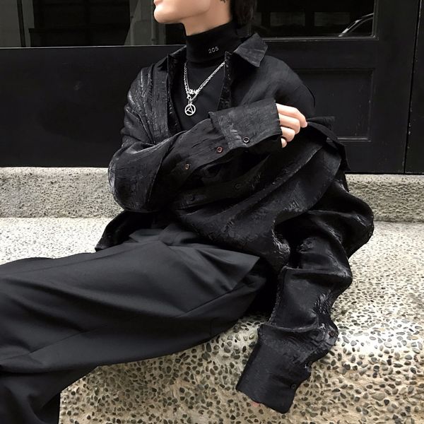 xxs-xl new two-piece double blouse2018 the costume of the personality singer, White;black
xxs-xl new two-piece double blouse2018 the costume of the personality singer, White;black