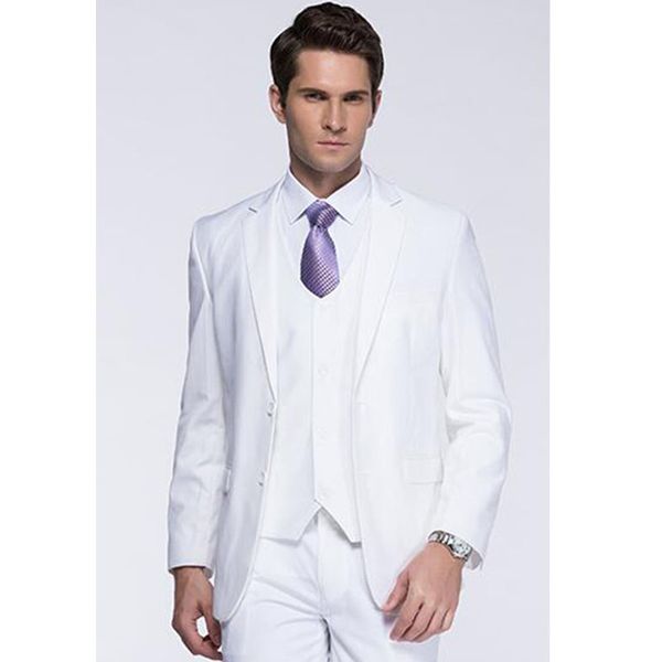 customized new groomsman lapel groom men's suit tuxedo white men's suit wedding dress slim jacket (jacket + pant, White;black
customized new groomsman lapel groom men's suit tuxedo white men's suit wedding dress slim jacket (jacket + pant, White;black
