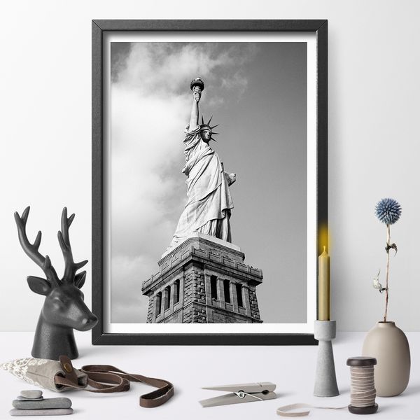modern poster and print black and white statue of liberty canvas painting wall art pictures living room home decor
modern poster and print black and white statue of liberty canvas painting wall art pictures living room home decor